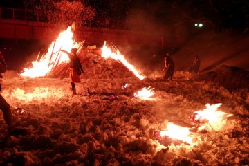 Kakunodate Fire and Snow Festival