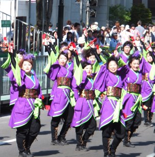 Dancers Yosakoi Soran Festival
