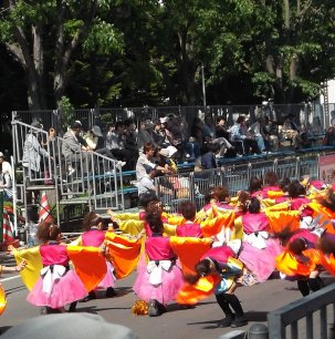 Dancers Yosakoi Soran Festival