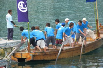 The Murakami Suigun Boat Race