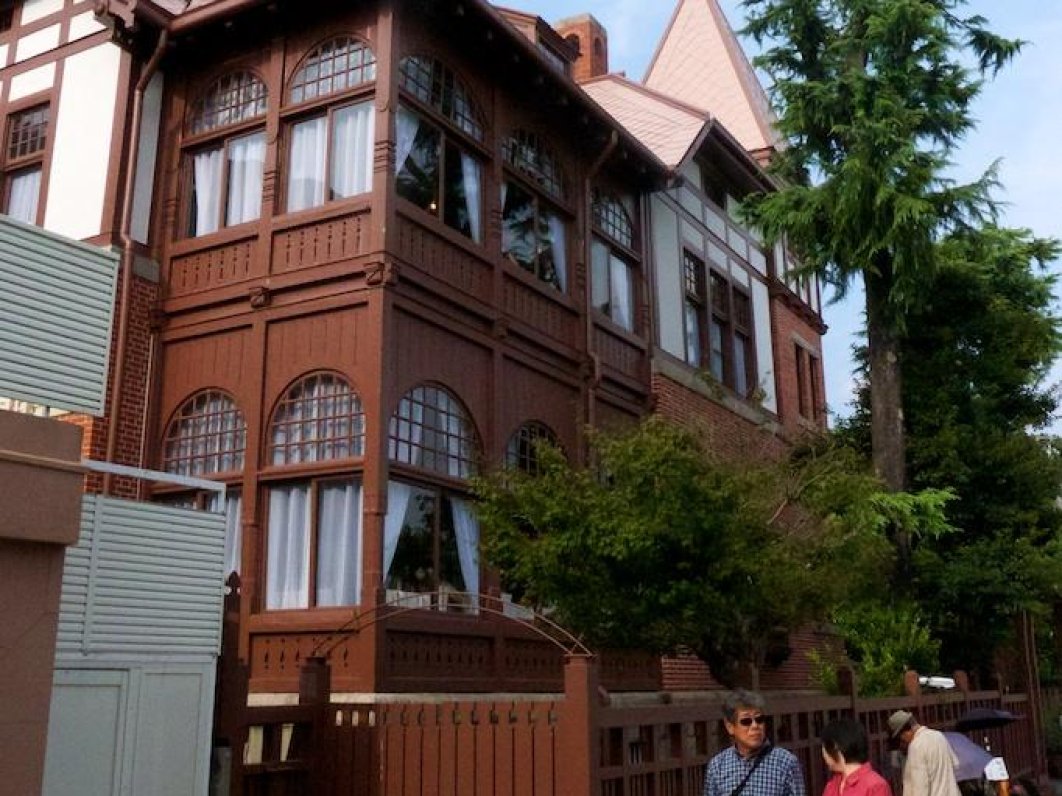 The Weathercock House in the historic Kitano district