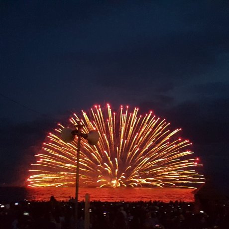 Fireworks in Japan