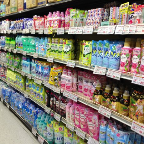 Grocery shopping in Japan