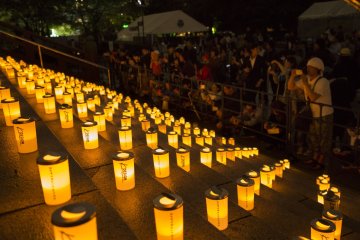 Candle Night at Zojoji