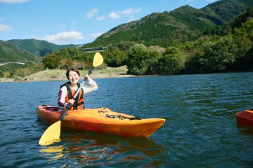 Okutsu Lake Water Festival