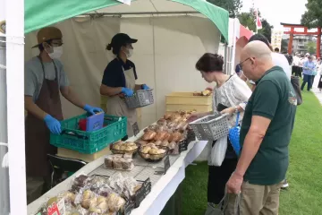 Kyoto Bread Festival at Kamigamo Shrine