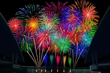Bruno Mars Fireworks Show Saitama