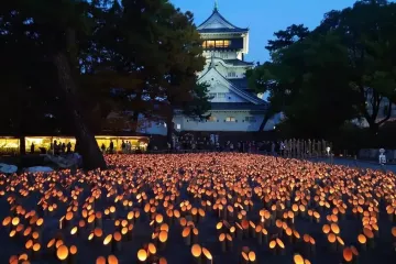 Kokura Castle Bamboo Lights