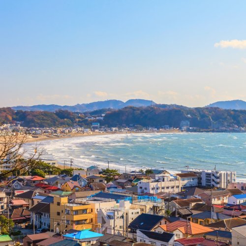 The coastal city of Kamakura