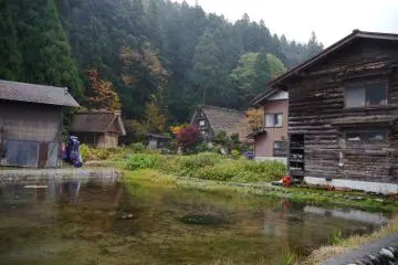 <p>บรรยากาศภายในหมู่บ้าน</p>