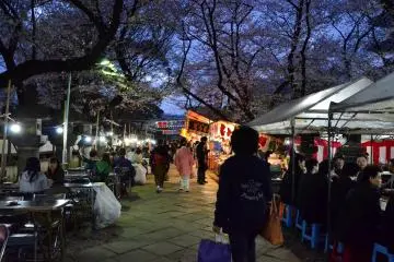 <p>ร้านอาหารหน้าศาลเจ้าโทโชกุ</p>
