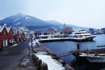 <p>อีกวิวกับริมทะเล Hakodate</p>