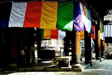 <p>The temple just before 12 noon</p>