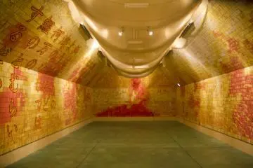 This free museum gallery had an eerie feeling to it