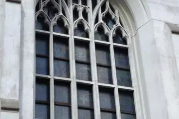 The stained glass windows of Nunoike Cathedral