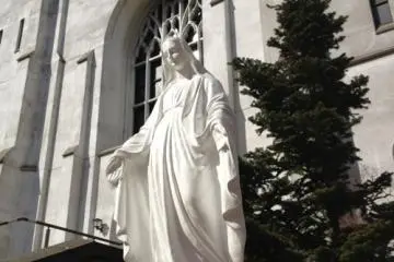 The Mother Mary, Nunoike Cathedral