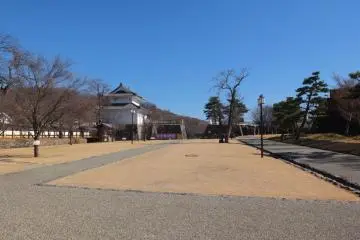Inari yagura on the left