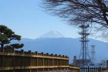 Mount Fuji in the distance
