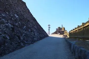 The castle walls