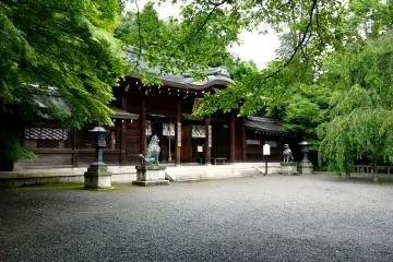 Main hall of Oishi Shrine