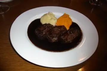 Sauteed venison