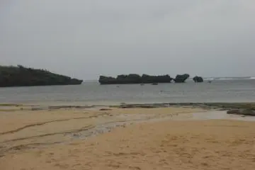 Sandy beach on Iriomote Island