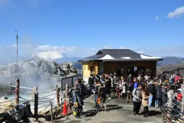 Gunung Fuji dan pondok