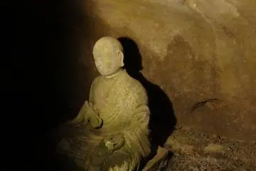 Statue of a monk.