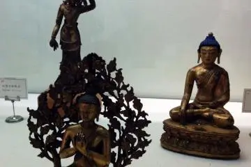 <p>Tibetan Buddhist figures from the late 1800`s to before the end of WWII.&nbsp;</p>