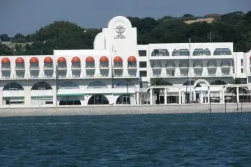Seaside Shot onto Hotel Limani