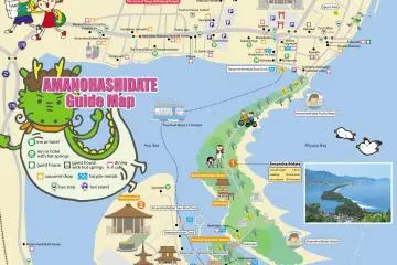 <p>สามารถขอคำแนะนำเกี่ยวกับสถานที่ท่องเที่ยวและแผนที่ Amanohashidate ได้ที่ Tourist Information Center ในบริเวณสถานีรถไฟ Amanohashidate Station เจ้าหน้าที่ที่นี่บริการดี พูดอังกฤษได้ชัดเจน ยิ้มแย้มแจ่มใสมากค่ะ</p>