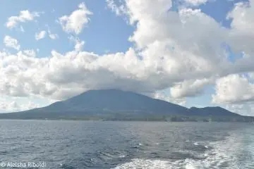 Rishiri Island from the ferry