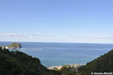 View of the Sea Japan from the camp ground