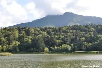 Mount Rishiri in the distance