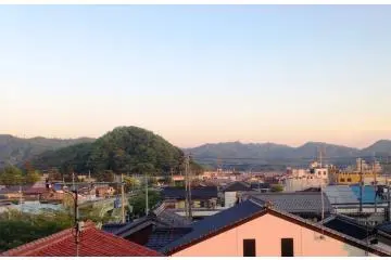 <p>View from your room at the&nbsp;Hotel Yoshida Maizuru, a 10 minute stroll from the Maizuru International Cruise Ship Terminal in Kyoto Prefecture</p>
