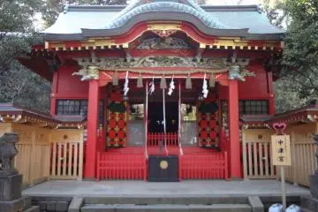 Nakatsu-no-miya Shrine .