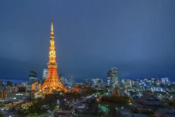 Of course, one of the greatest perks of the room is the view! From the balcony of the room - a balcony you can actually walk out onto, by the way - you have an absolutely killer view of Tokyo. The world famous Tokyo Tower stands tall in the foreground, joined by the beauty of Tokyo's Zojoji Temple (on the bottom right in the photo). In the distance you can see many of Tokyo's skyscrapers and even the new Tokyo Skytree.