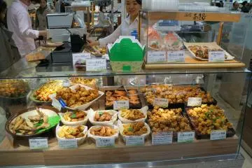 <p>Here we have a lot of chicken. Fried chicken in various flavors, chicken wings, and yakitori of course</p>