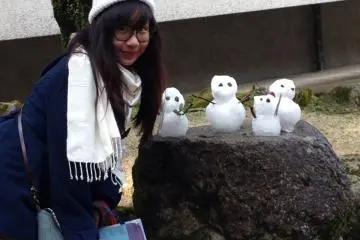 <p>ตุ๊กตาหิมะตัวจิ๋วเพิ่มบรรยากาศหน้าหนาว</p>
