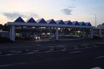 Parking is quite close to the check-in counters.