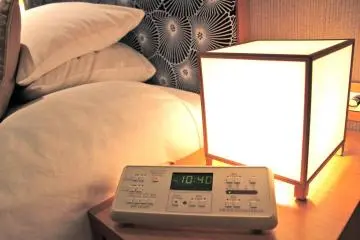 <p>With a touch of a button at bedside, close the curtains, dim the lights, or flag the room for privacy</p>