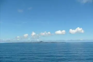 <p>The view of Ie-jima from Expo Park.</p>