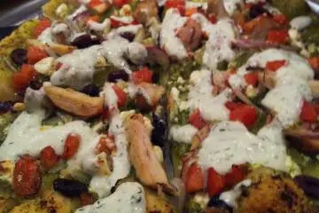 'The Greek' classic pizza