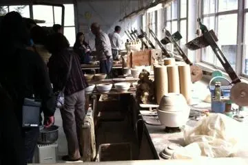 Modern pottery equipment