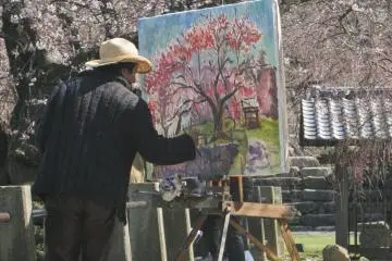 La belleza atrae a todo tipo de artistas