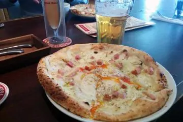<p>There are many pizza flavors to choose from.&nbsp;</p>