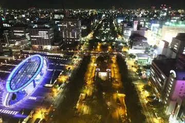<p>อีกฝั่งหนึ่งของนาโกย่าและ Oasis21</p>