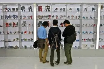 <p>ผู้สนใจในโมเดล ภายใน Gunpla Tokyo</p>