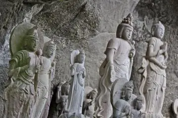<p>This collection of carved&nbsp;Arhats&nbsp;are great treasures of the temple and valuable cultural assets.</p>