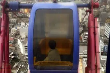 View of another gondola